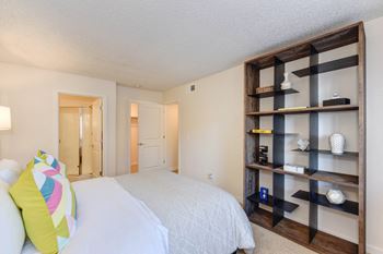 bedroom with large closet at Canyon Terrace Apartments, Folsom, CA, 95630